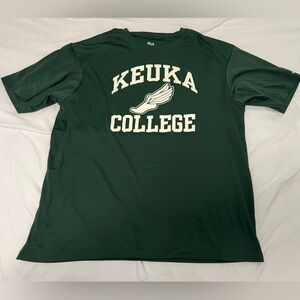 Keuka College Badger sport athletic shirt - Green - Size XL